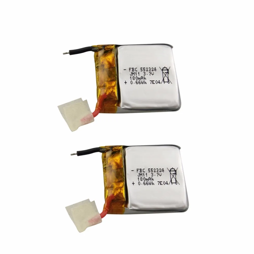 SYMA X20 2PCS lithium battery 3.7V 180mah for aircraft spare parts drone accessories