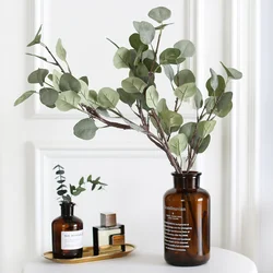 Artificial  Eucalyptus Branch Artifical Green Leaves  Home decoeration Diy Flower Boquet Accessories