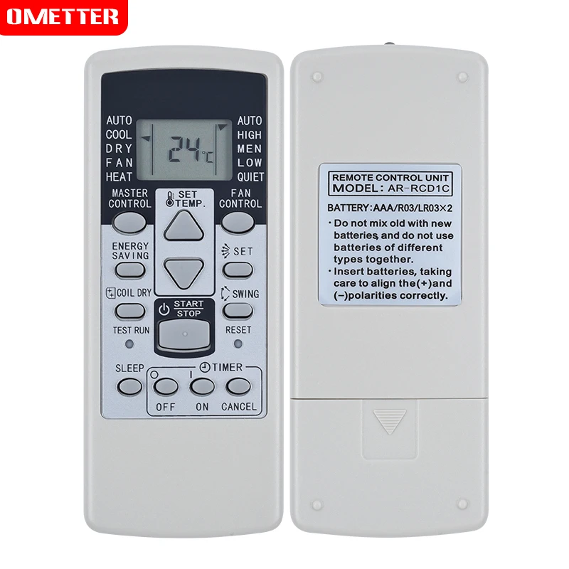 Air Conditioner Conditioning Remote Control Suitable For Fujitsu AR-RCD1C AR-RCD1E AR-RCE1C AR-RCC2J AR-RCG2J AR-RCE1E