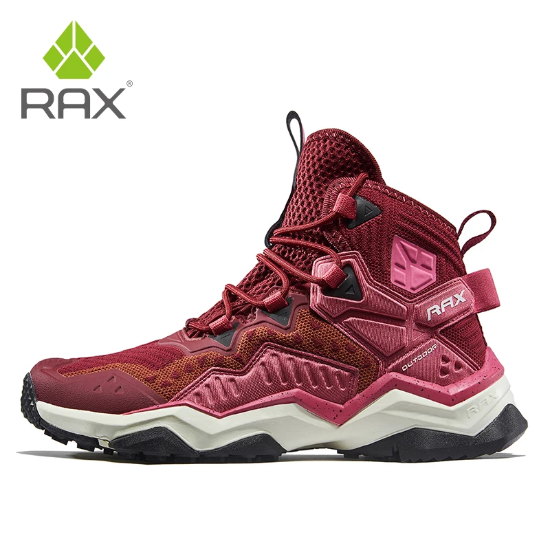 Rax 2019 New Style Light Breathable Hiking Shoes Women Outdoor Sports Sneakers for Woman Trekking Boots Outdoor Travel Shoes