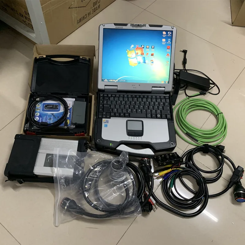 

2in1 Mb Star c5 Sd Connect Diagnosis 5054a Uds Oki Scanner Hdd 1TB Software with Laptop CF31 I5 Ready to Use