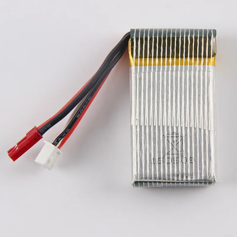 EBOYU 7.4V 700MAH 2S JST Lipo Battery with JST 1 to 5 Balance Battery Charger Cable for MJX X600 F46 X601H RC Quadcopter Drone