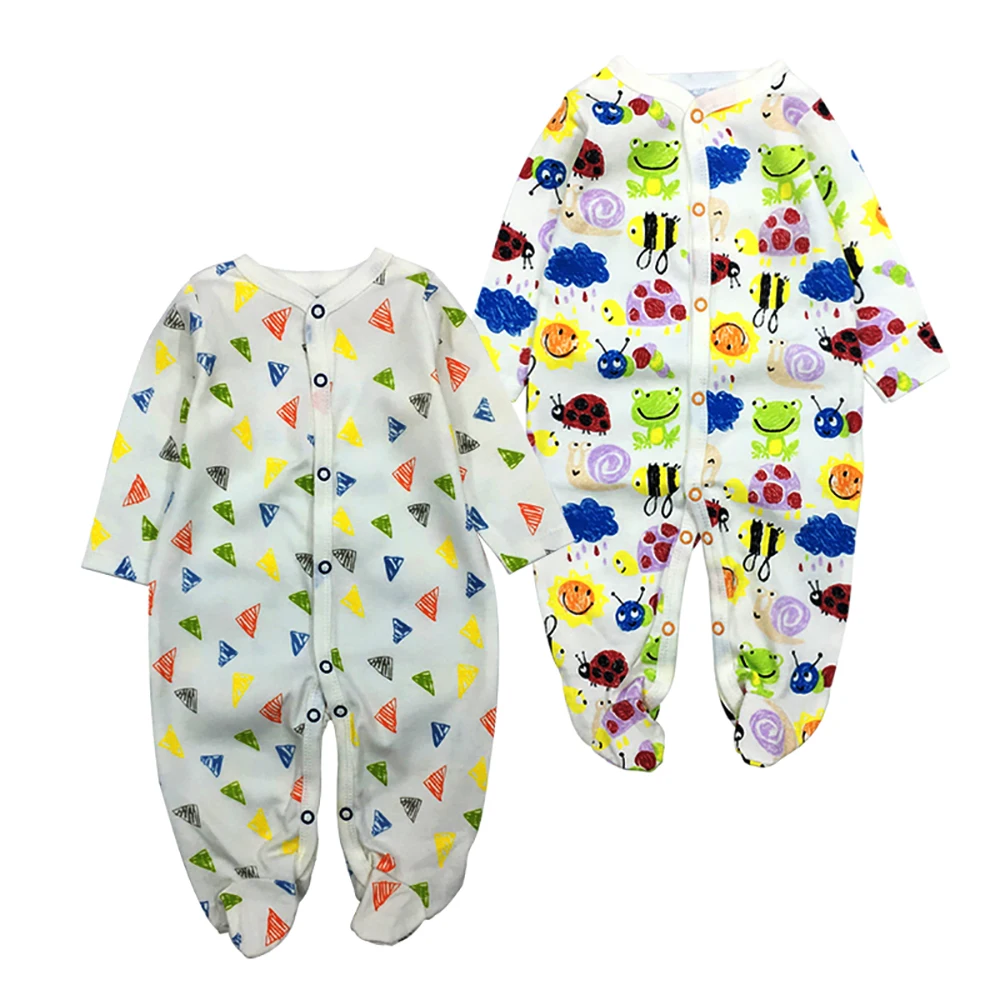 Newborn baby clothes Full Sleeve cotton infantis baby clothing romper cartoon costume ropa bebe 3 6 9 12 M  boy girl clothes