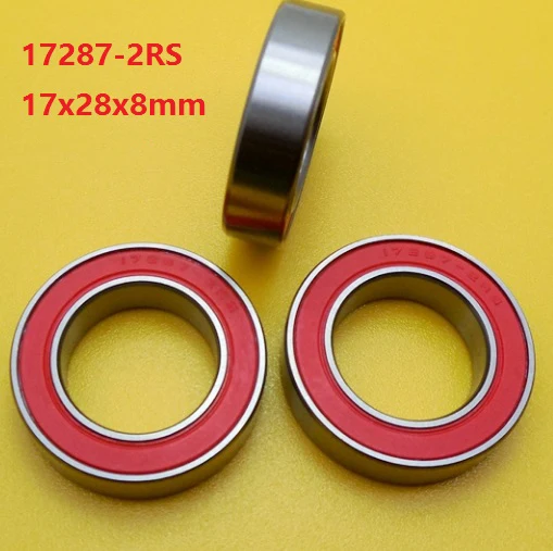 

10pcs/50pcs 17287-2RS 17287RS 17287 2RS 17x28x7mm Deep Groove Ball Bearing bicycle bottom bracket bearings 17*28*7mm