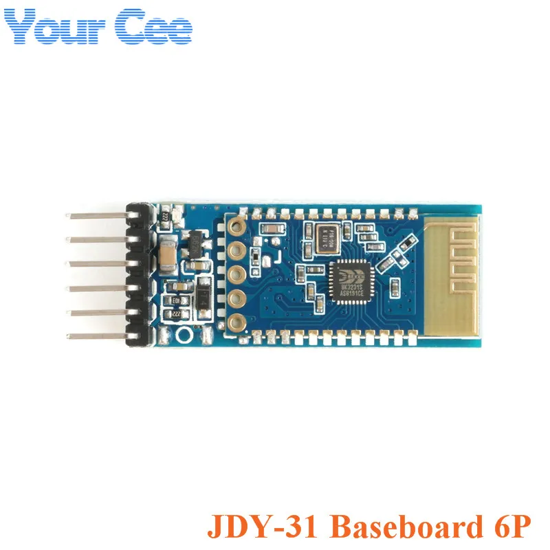 JDY-31 SPP-C Serial Port Pass-through Wifi Wireless Communication Module 2.4G JDY-30 HC-05 HC-06 Bluetooth-compatible