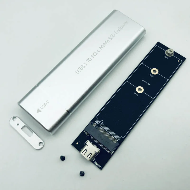 H1111Z-carcasa de disco duro M.2 NVME, caja de disco duro con adaptador HD USB C, M.2 adaptador USB, carcasa tipo C