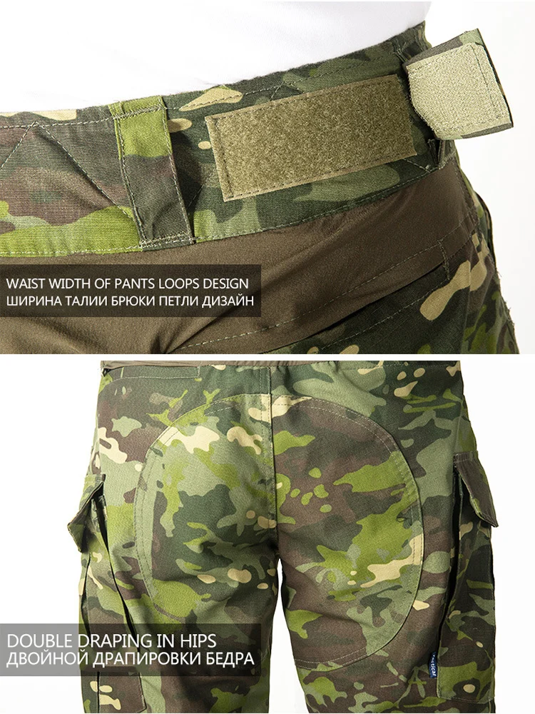 Mege – uniforme tactique des Forces spéciales, costume de soldat, chemise et pantalon tactiques Airsoft