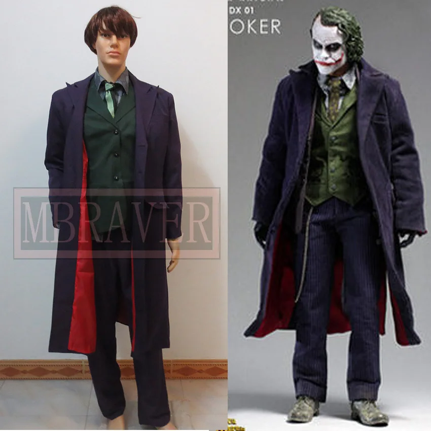 Die Dark Knight Joker Kostüm Joker Anzug Outfits Owen Cosplay Film Hero Kostüm Nach Maß