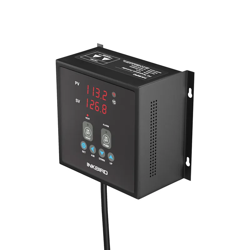 Imagem -05 - Inkbird-controlador de Temperatura Pid Pré-fio Digital Termostato com Sonda Ntc para Fabricação Doméstica Ipb16s 15a