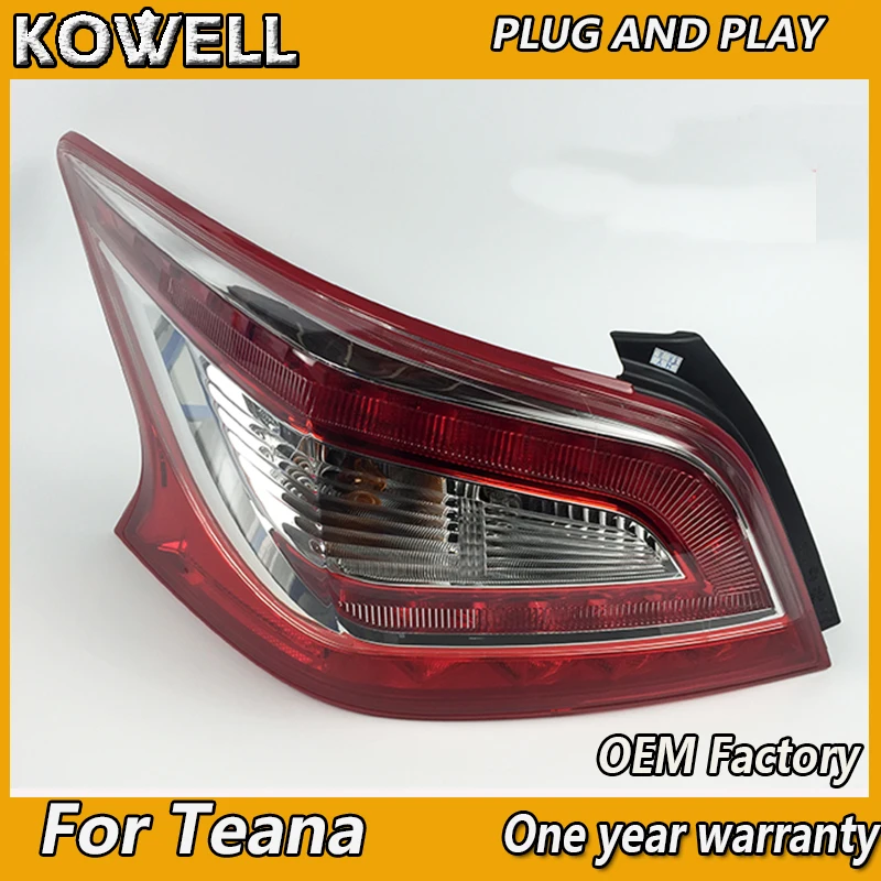 KOWELL Car Styling for Nissan Teana Taillight Altima Tail Light Rear DRL Fog Brake Turn Signal Reversing