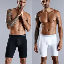 Men's Long Cotton Boxer Shorts #3