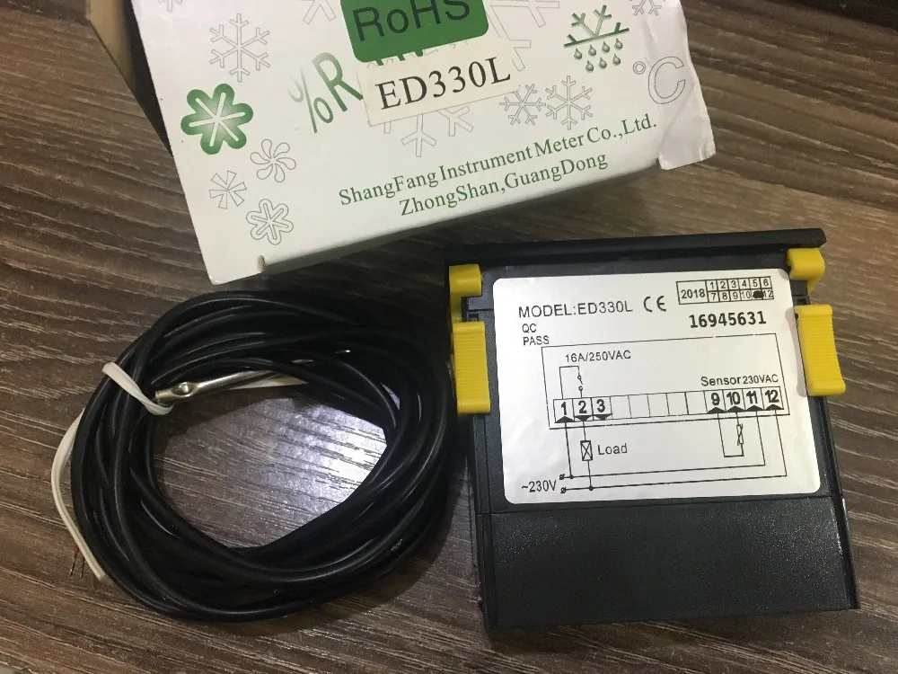 

ED330L heating High temperature 280 degree high temperature electronic thermostat controller