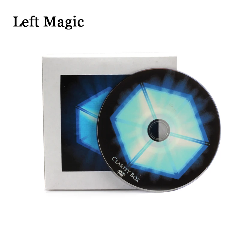 The Clarity Box By David Regal (DVD+Gimmick)  Magic Tricks  Close-Up Street Stage Cards Magic Props  Toys Mentalism Accessories