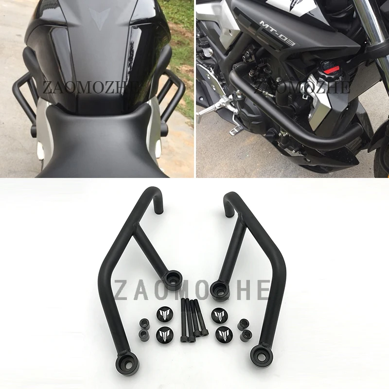 

Motorcycle alteration accessories Rear Engine Guard Crash Bar Protecto For Yamaha MT-03 MT03 MT-25 MT25 2015 2016 17 18 19 20 21