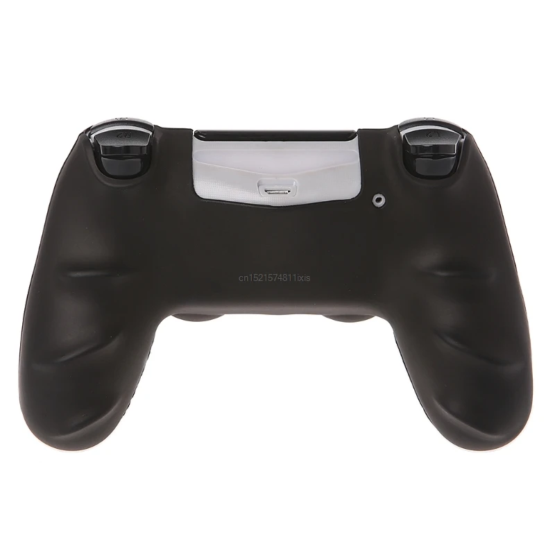 ใหม่มังกรจีนซิลิโคน Gamepad + 2 จอยสติ๊กสำหรับ PS4 Controller
