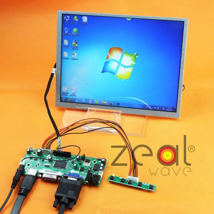 HDMI+VGA+DVI+Audio LCD Driver Board+LVDS TCON Board+10.4