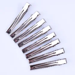 50/100pcs 45/55/65/75mm Metal Hair Alligator Clips Accessories for DIY Jewelry Hairpins Ornament Women Hair Styling Tool