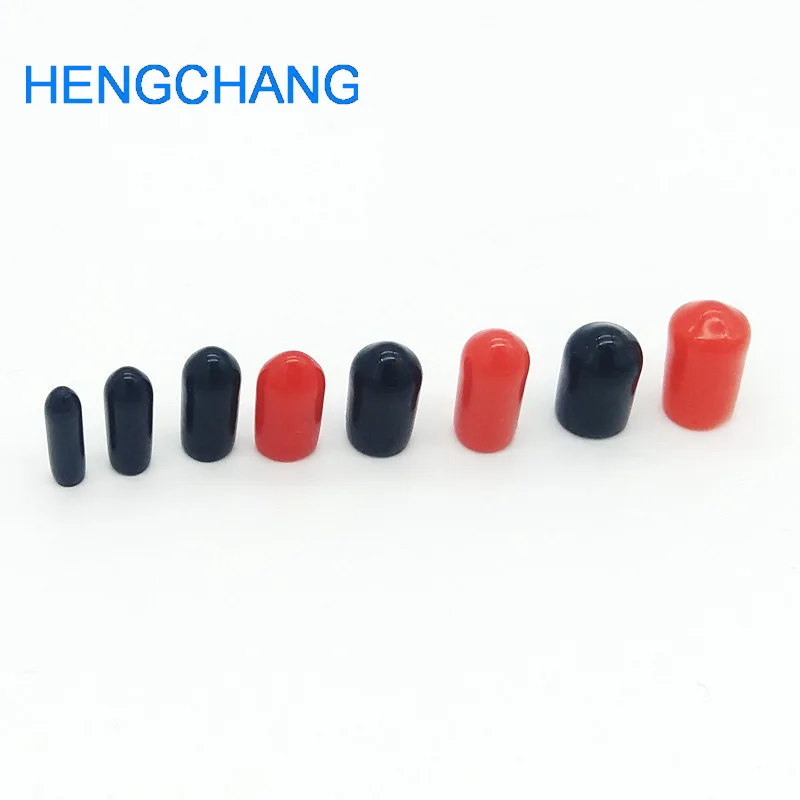 2mm 3mm 4mm 5mm 6mm 8mm Protective Cover Rubber Cover Dust Cap For SMA Connector Or Metal Tubes Screwdriver Handle 100Pcs/lot