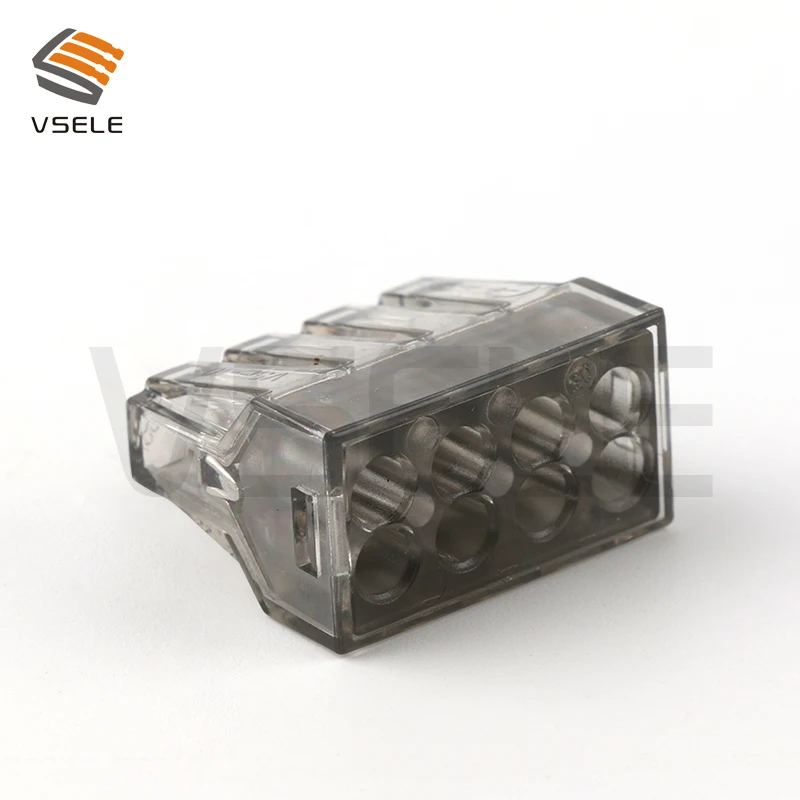 10Pcs VSE-108 VSELE 773-108 Push in wire wiring connector electrical quick disconnect connectors 8 wire connector terminal