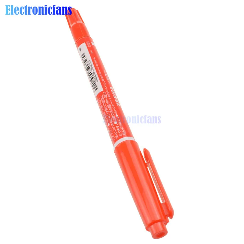 Smart Electronics CCL Anti-etching PCB circuit board Ink Marker Double Pen For DIY PCB
