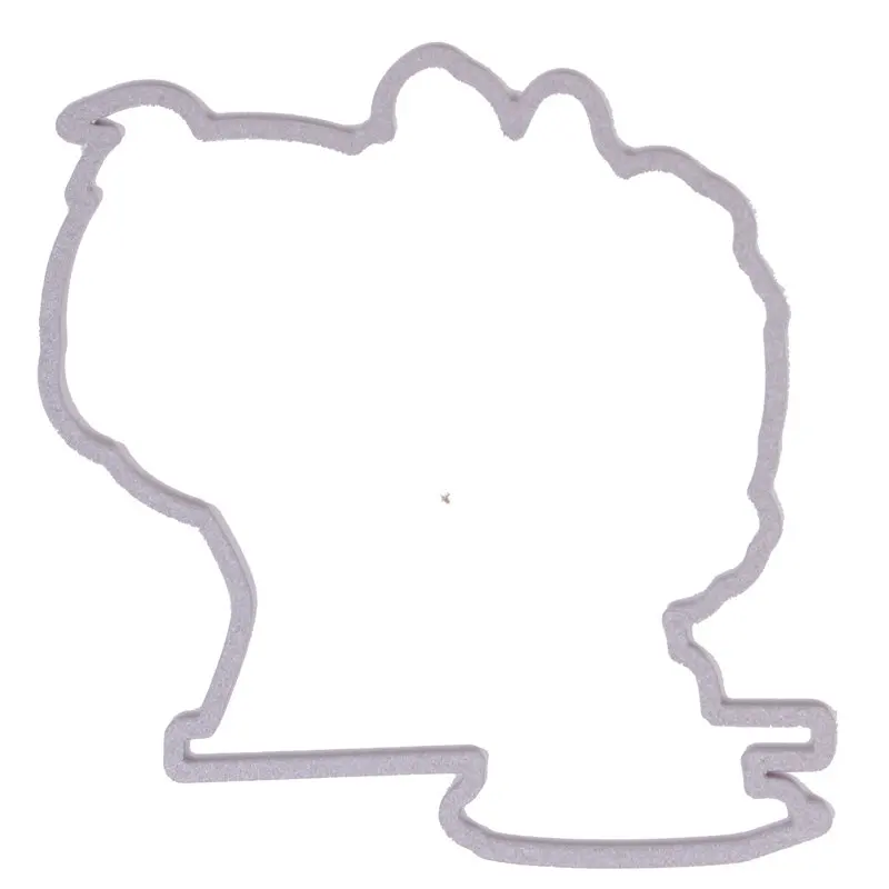 Neue Cartoon-Muster Stempel Und Metall Sterben Scrapbooking Alphabet Stempel Präge Handwerk Silikon Transparent StampstamponsLace