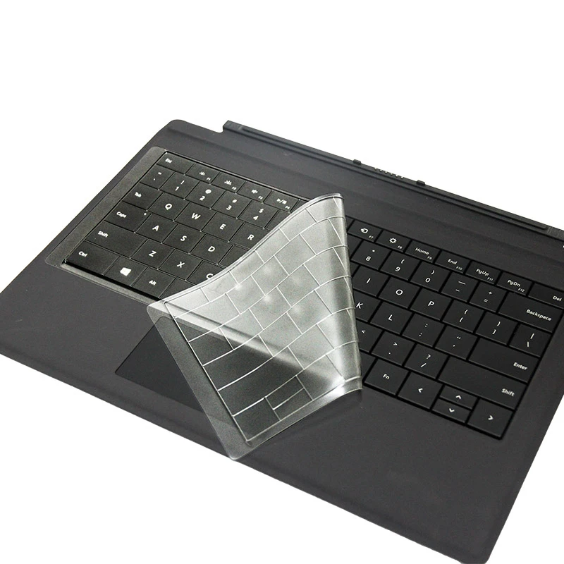 

XSKN Brand, for Microsoft Laptop Keyboard Skin, Clear TPU Keyboard Protective Film Skin Keyboard Cover for Surface Pro 3