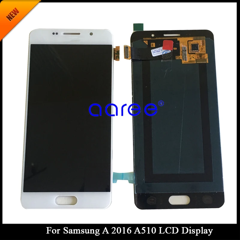 

Tested Super AMOLED For Samsung A5 2016 A510 LCD Display For Samsung A5 2016 A510F Display LCD Screen Touch Digitizer Assembly