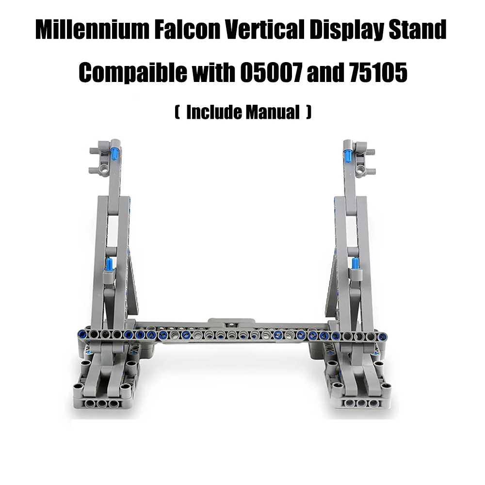 MOC TECHNICAL Millennium Falcon Toy Présentoir vertical, Compatible avec 05007 et 75105 UlOscar Collector's Model