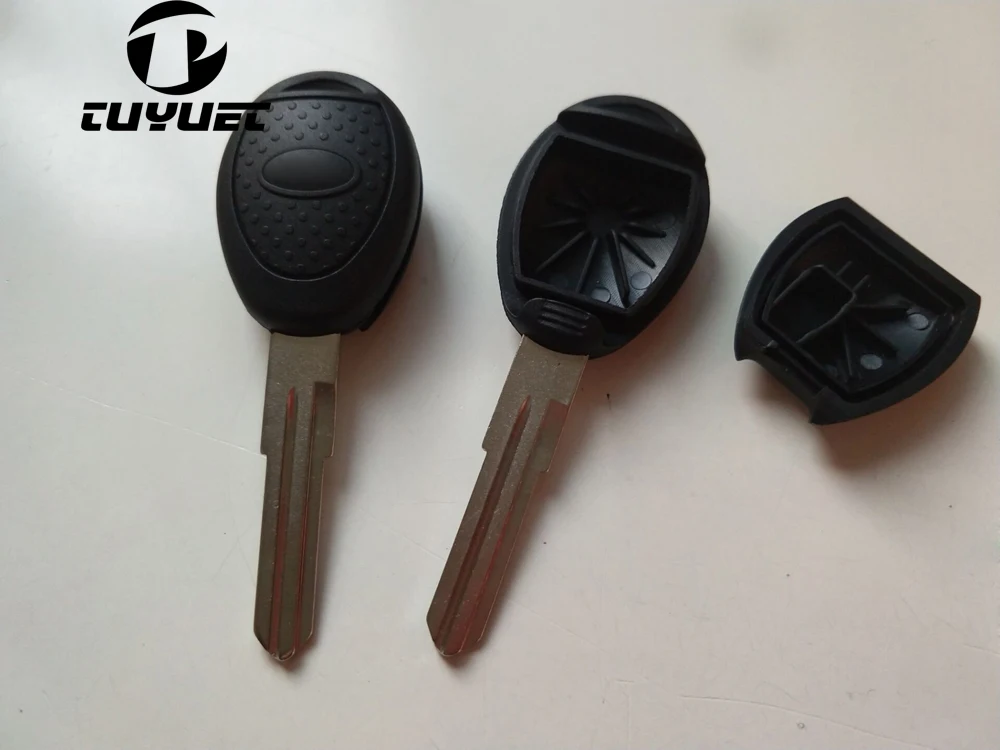 1PCS/5PCS Transponder key shell Case for Land Rover 1998-2005 Freelander defender Blank Car Key Case