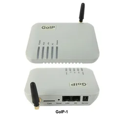 Puerta de enlace Original DBL GoIP GSM (IMEI cambiable, 1 tarjeta SIM, SIP & H.323, VPN PPTP) SMS GSM VOIP Gateway para IP PBX / Asterisk