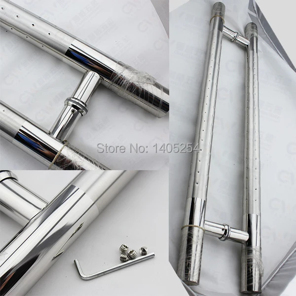 

free shipping stainless steel door handles 800mm used for wooden/glass/alumunium/steel doors