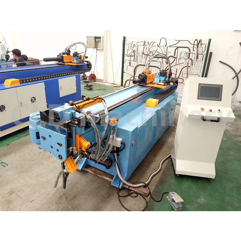 DW38CNC 1.5inch cnc pipe tube bending machine, full automatic aluminum stainless steel hydraulic tube bender