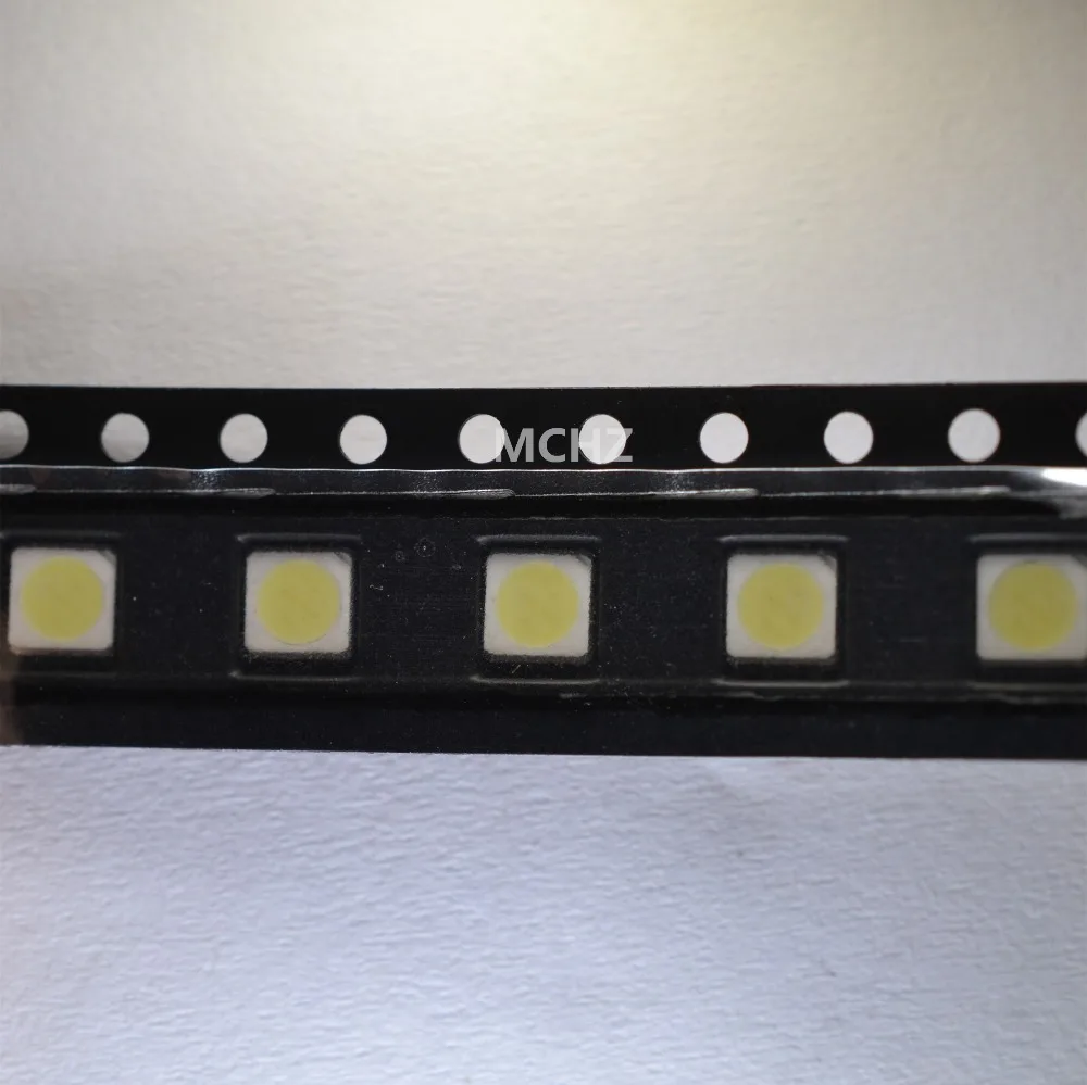 100PCS FOR LCD TV repair led TV backlight strip lights with light-emitting diode 3535 SMD LED beads 6V-6.8V