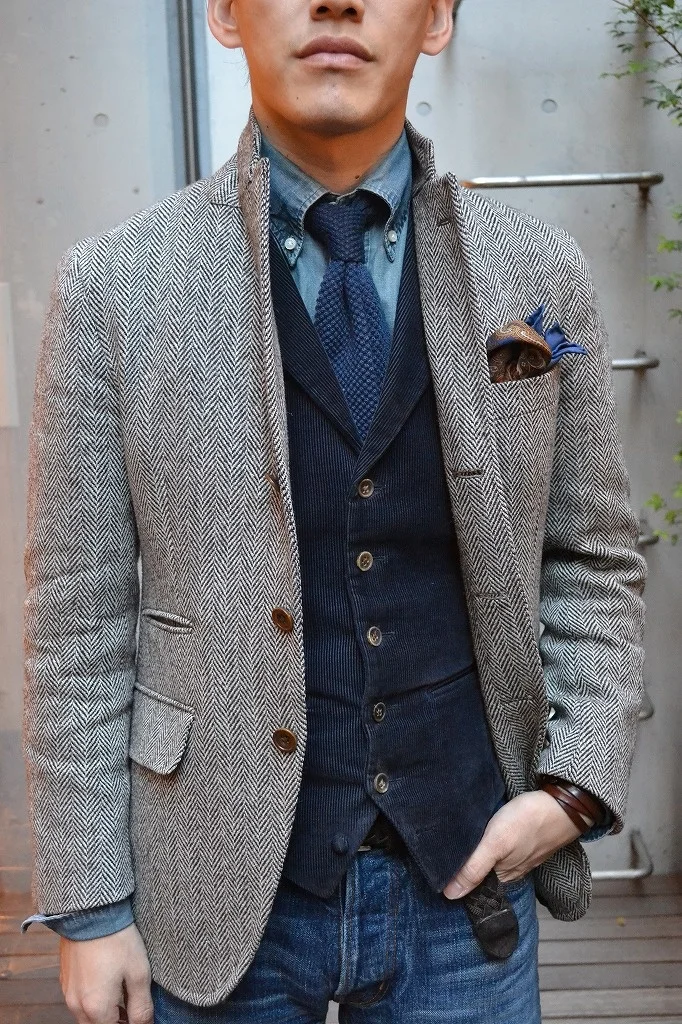 

Custom Made To Measure Mens Tweed Jacket Men,Grey Mens Herringbone Coat,Custom Mens Tweed Coat Tweed Fall Winter Sport Coat