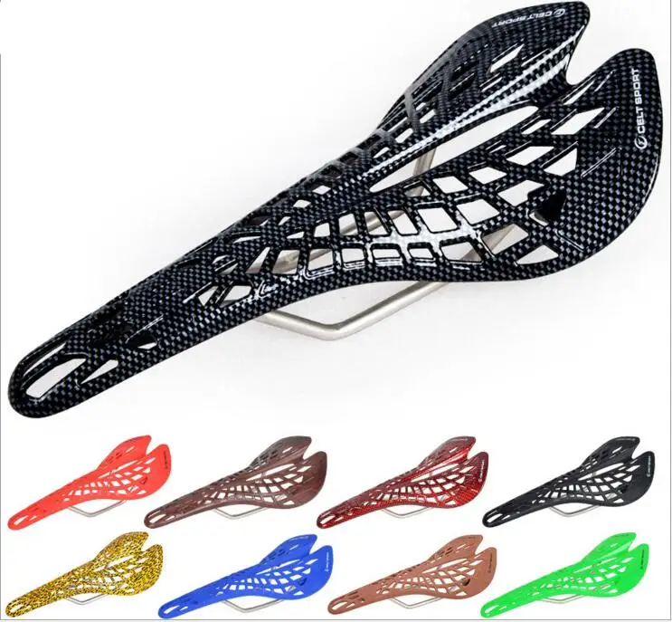 Mountain Bike Saddle Road Bike Folding Bike Fixed Gear Bicycle Spider Grid Saddle Bicycle Accessories