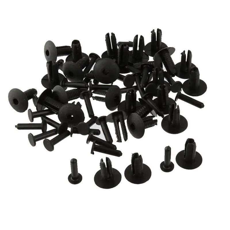 30pcs Plastic Bumper Mounting Rivet Body Trim Clip for BMW E30 E36 E46 E39 E38