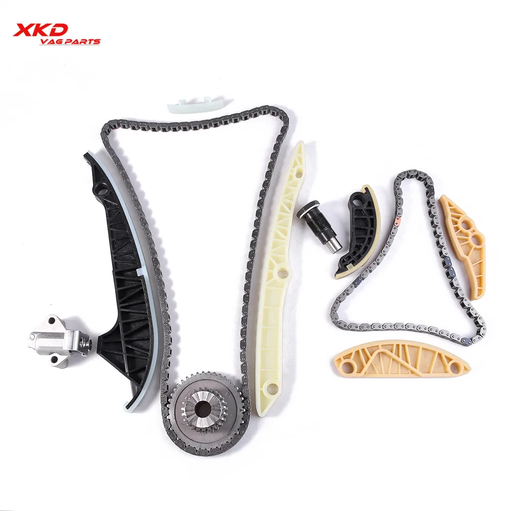 11Pcs High Quality Timing Chain Kit For V-W J-etta Golf MK5 6 Passat EOS A-udi A4 TT EA888 1.8T 2.0T