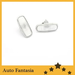 Euro clear side marker light - for Audi A3 8L A4 B5 A6 C5 TT MK1 Oval Shape