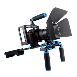 Yelangu DSLR Rig Camera Cage Kit Shoulder Stabilizer System Video Rig For Canon 5D Mark III IV 6D 7D Nikon D7200 Sony A7 GH5 GH4