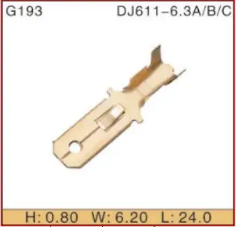 instead of female Crimp Terminals (pins) 14-20 AWG copy 1500-0105 crimp terminal