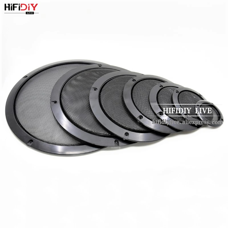 HIFIDIY LIVE 4 5 6 8 10 Zoll Lautsprecher-Netzabdeckung Hochwertige Auto- und Heim-Lautsprecherabdeckung Kunststoffrahmen Metall-Eisendraht-Gitter – Detail 16