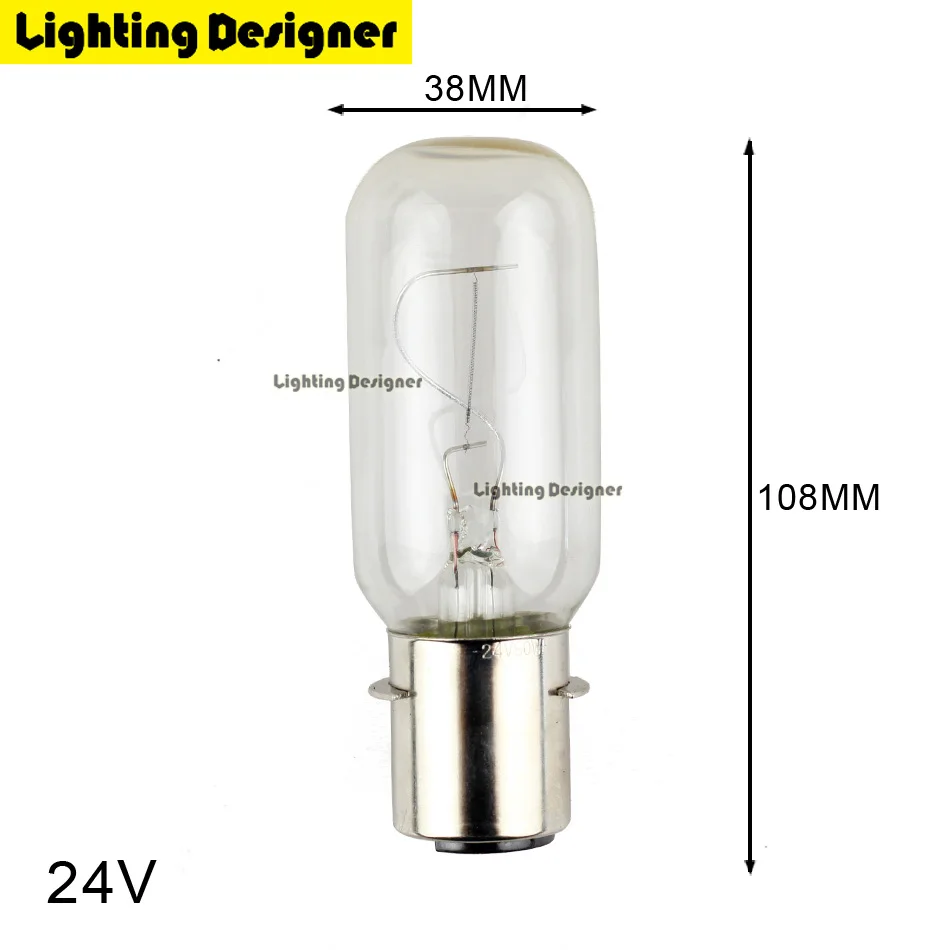 Lampe de navigation marine à incandescence, T38 24V 65W P28S, ampoule de bateau Durable