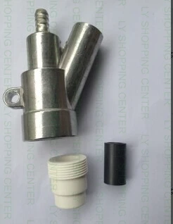 

Type B2 Sandblasing Gun with Boron Carbide Sandblasting Nozzle (L)35mm X (D) 20mm X (H) 10/8/6/4/3 mm Sandblasting machine