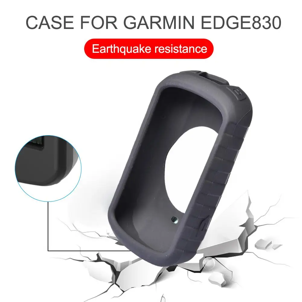 Silicone Protective Case For Garmin Edge 830 GPS Bike Non-slip Scratchproof Protective Soft Cover Shell For Garmin Edge 830