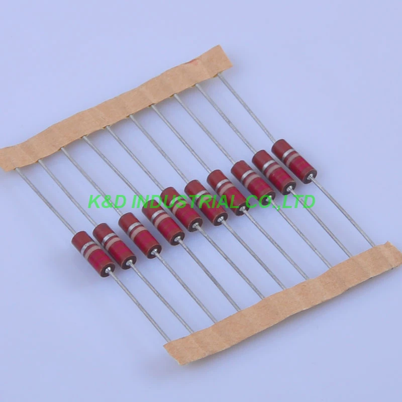 10pcs Carbon Composition Vintage Resistor 0.5W 220R Ohm