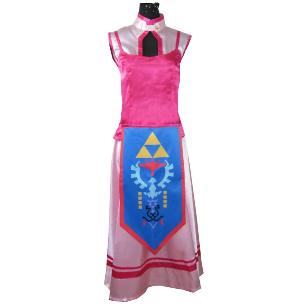 2017 Zelda Princess Zelda Cosplay Costume Dress