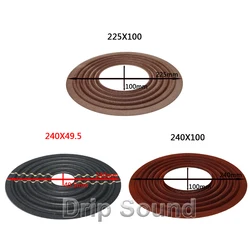2pcs 225x100/240x49.5/240x100mm Elastic Wave Loudspeaker Subwoofer Woofer Bass Speaker Repair Spider Damper