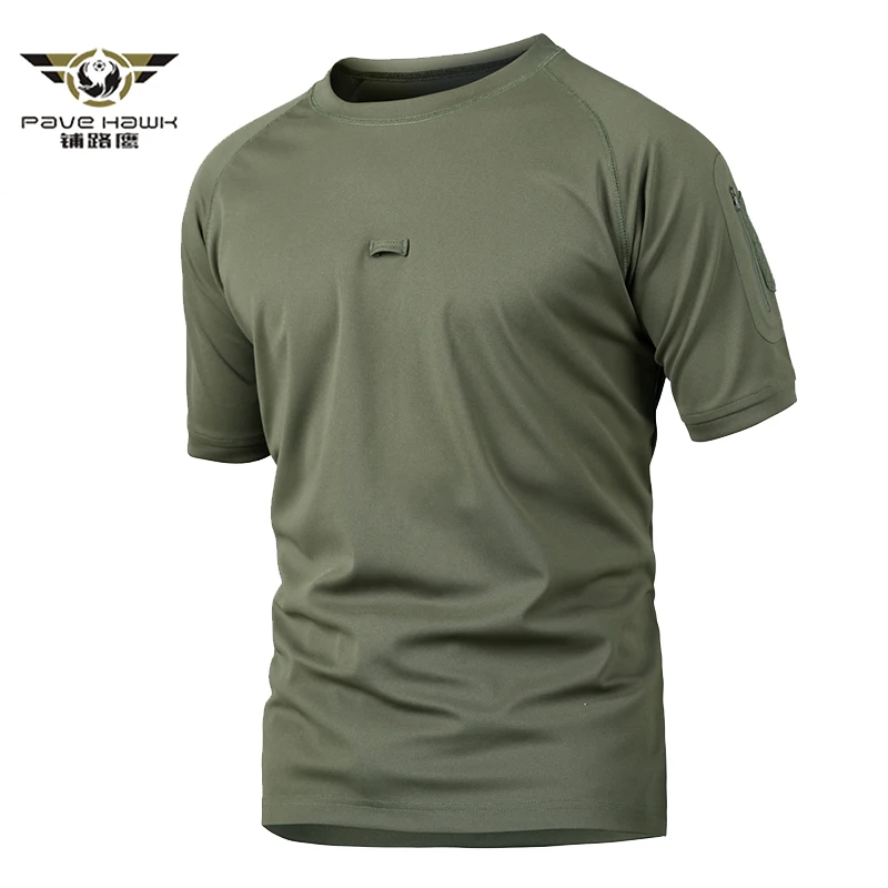 New 2018 Summer O-Neck Army T Shirt Men Military Tactical Shirt Quick Dry Combat T Shirts Breathable Camouflage T-shirt  S-5XL