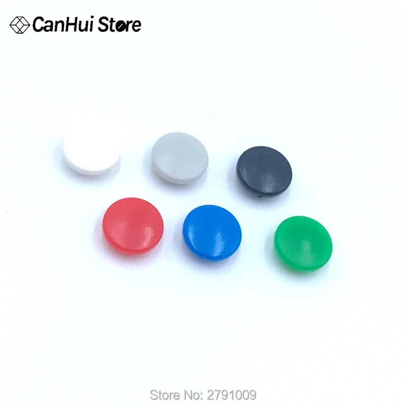 30Pcs A29 Micro Tactile Push Button Switch Cap Momentary Tact Cap fit 6*6 Switchs Red Black White Grey Blue Green 6x6mm