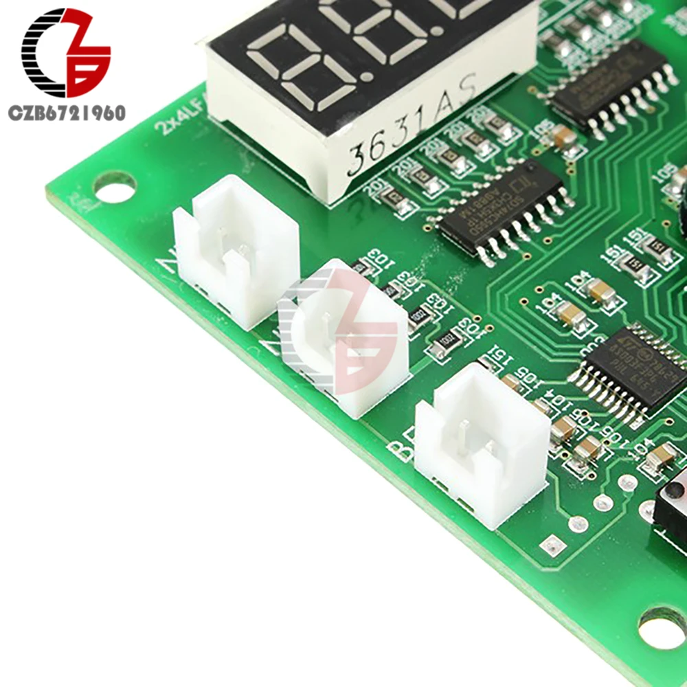 2 CH 4 Wire Voltage Regulator LED Digital PWM Motor Speed Controller Fan Temperature Controller PC Fan Thermostat DC 12V 24V